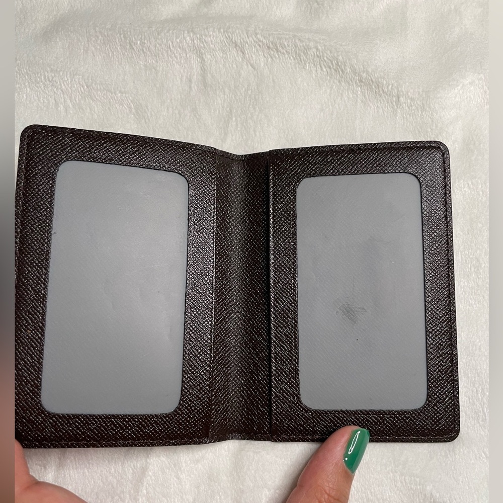 Louis Vuitton Damier Ebene Vertical Pass Case Card Holder  🤎 - Picture 6 of 11